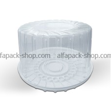 Упаковка блістерна для торту ПС-244 (біла)